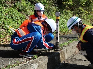 道路インフラメンテナンス体験会